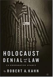 Tapa de Holocaust Denial and the Law
