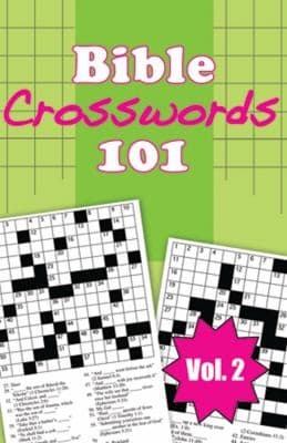 Tapa de Bible Crosswords 101 Volume 2