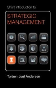 Tapa de Short Introduction To Strategic Management
