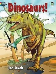 Tapa de Dinosaurs Coloring Book
            
                Dover Coloring Book