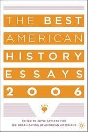 Tapa de Best American History Essays 2006