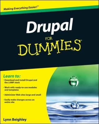 Tapa de Drupal For Dummies