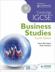 Tapa de Cambridge Igcse Business Studies