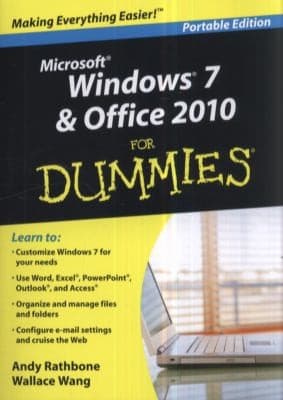 Tapa de Windows 7 And Office 2010 For Dummies