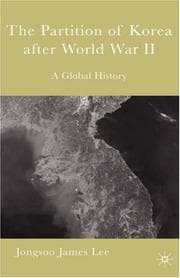 Tapa de The partition of Korea, 1945-1948