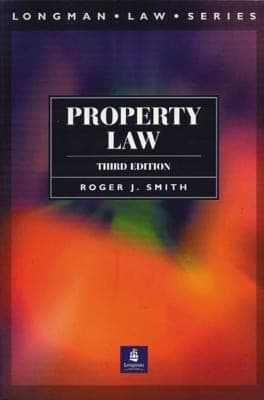 Tapa de Property Law