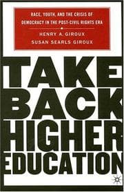 Tapa de Take Back Higher Education