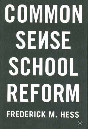 Tapa de Common Sense School Reform
