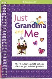 Tapa de Just Grandma And Me The Fillin Tearout Foldup Book Of Fun For Girls And Their Grandmas