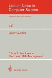 Tapa de Efficient Structures For Geometric Data Management