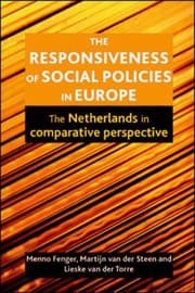 Tapa de The Responsiveness Of Social Policies In Europe Netherlands In Comparative Perspective