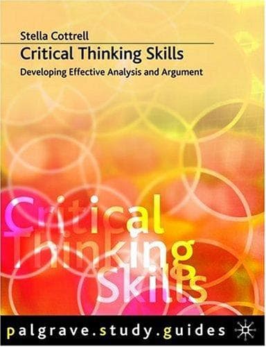Tapa de Critical thinking skills