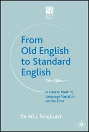 Tapa de From Old English to Standard English