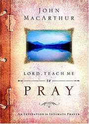 Tapa de Lord, teach me to pray