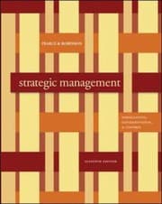 Tapa de Mp Strategic Management With Business Week 13 Week Card