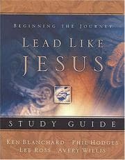 Tapa de Lead Like Jesus Study Guide