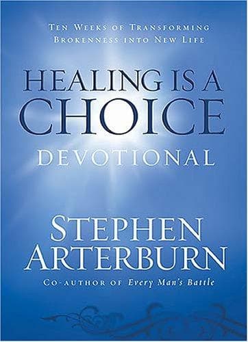 Tapa de Healing is a Choice Devotional