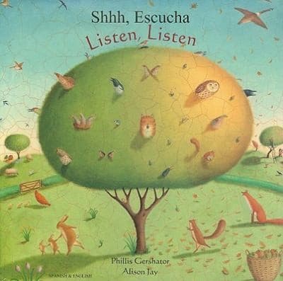 Tapa de Shhh Escucha Listen Listen