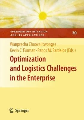 Tapa de Optimization And Logistics Challenges In The Enterprise