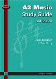 Tapa de A2 Music Study Guide Edexcel