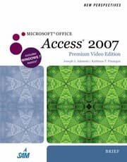 Tapa de New Perspectives On Microsoft Office Access 2007 Brief Premium Video Edition