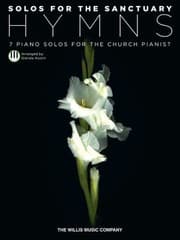 Tapa de Solos For The Sanctuary Hymns 7 Piano Solos For The Church Pianistmidintermediate Level