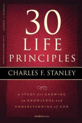 Tapa de 30 Life Principles Study Guide