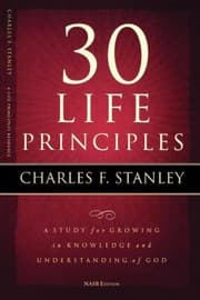 Tapa de 30 Life Principles Study Guide