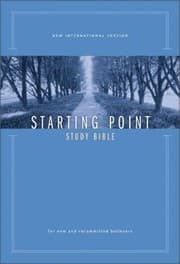 Tapa de Starting Point Study BibleNIV