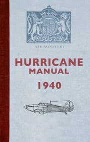 Tapa de Hurricane Manual 1940