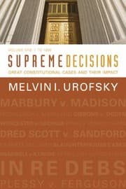 Tapa de Supreme Decisions Great Constitutional Cases And Their Impact