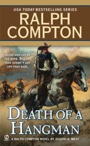 Tapa de Death Of A Hangman A Ralph Compton Novel