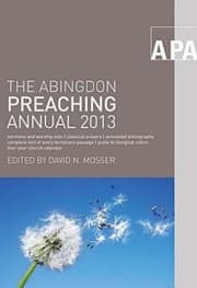 Tapa de Abingdon Preaching Annual 2013