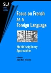 Tapa de Focus On French As A Foreign Language Multidisciplinary Approaches