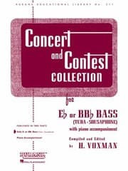 Tapa de Concert and Contest Collections for Eb or BBb Bass
            
                Rubank Educational Library