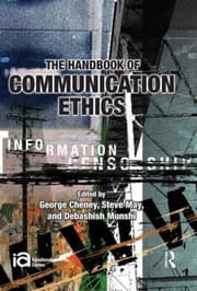 Tapa de The Handbook Of Communication Ethics