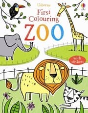 Tapa de First Colouring Book Zoo
