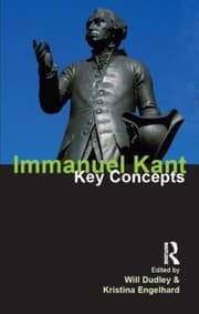 Tapa de Immanuel Kant Key Concepts