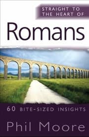 Tapa de Straight To The Heart Of Romans 60 Bitesized Insights