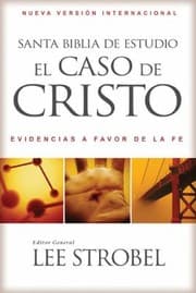 Tapa de Santa Biblia De Estudio El Caso De Cristo Evidencias A Favor De La Fe