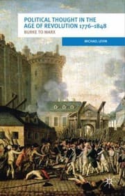 Tapa de Political Thought In The Age Of Revolution 17761848 Burke To Marx