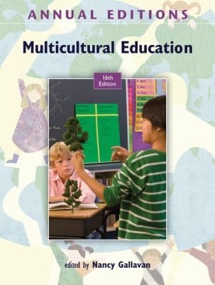 Tapa de Annual Editions Multicultural Education 20122013