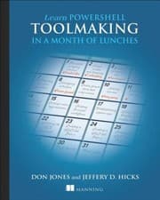 Tapa de Learn Powershell Toolmaking In A Month Of Lunches