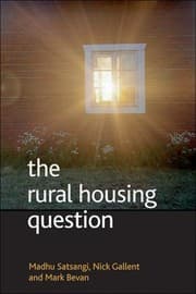 Tapa de The Rural Housing Question Communities And Planning In Britains Countrysides