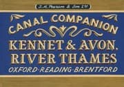 Tapa de Kennet Avon River Thames Oxford Reading Brentford