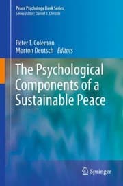Tapa de Psychological Components Of Sustainable Peace