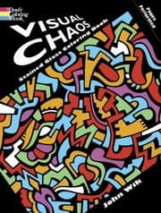 Tapa de Visual Chaos Stained Glass Coloring Book