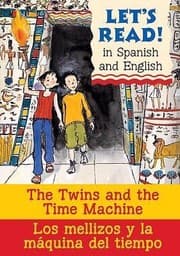 Tapa de The Twins And The Time Machine Los Mellizos Y La Mquina Del Tiempo