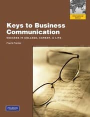 Tapa de Keys To Business Communication Success In College Career Life