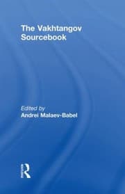 Tapa de The Vakhtangov Sourcebook